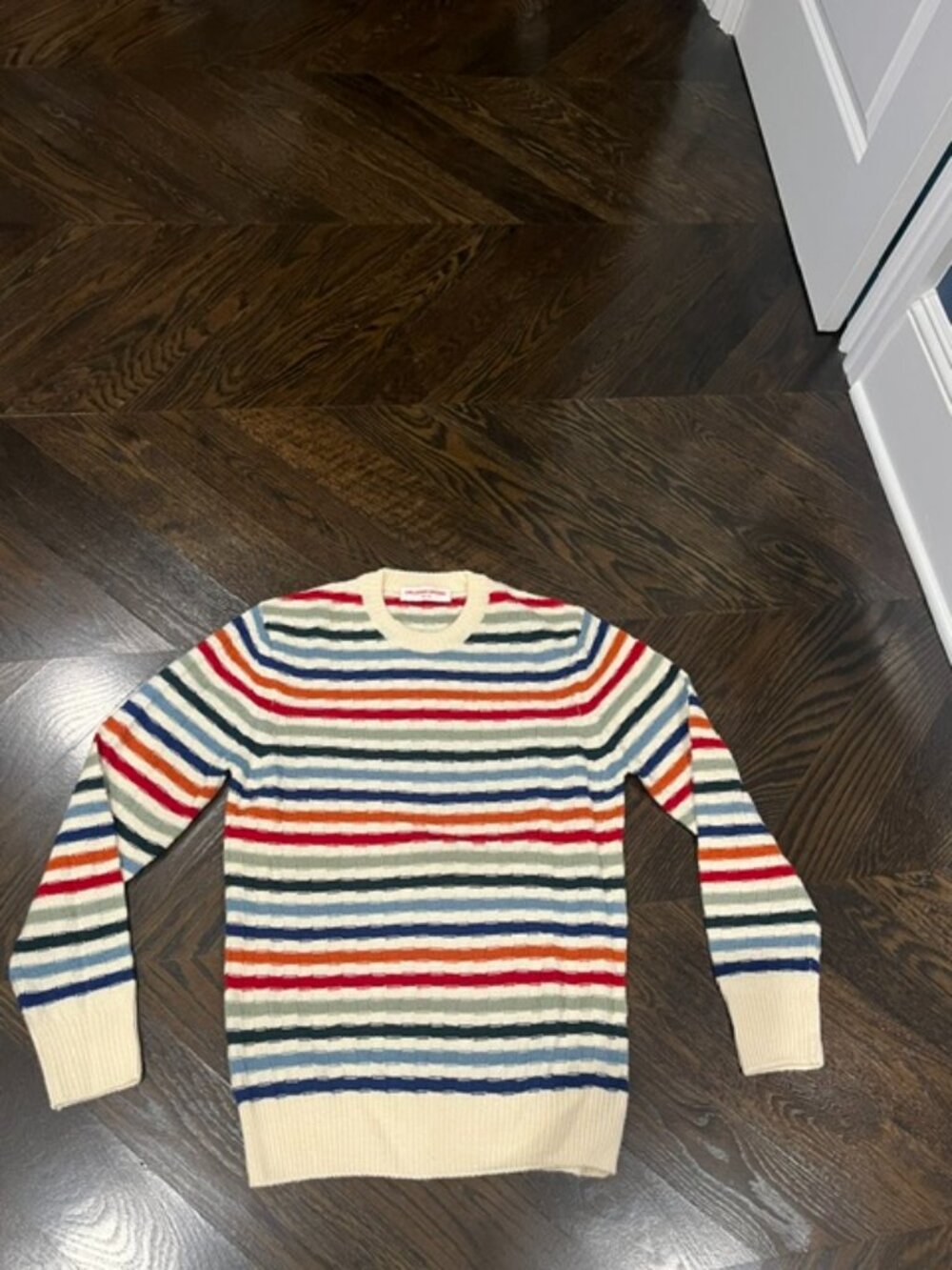 Orlebar Brown Knit Sweater - Men's Medium - 100% Merino Wool - Made in Italy